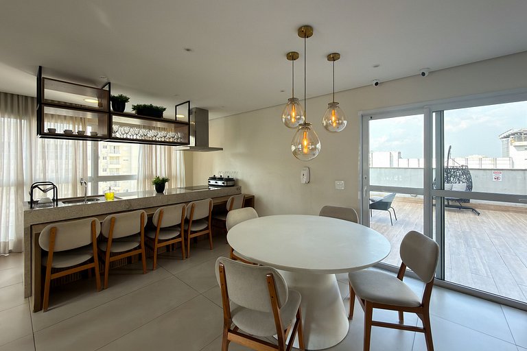 Studio moderno na Bela Vista | Av. Paulista