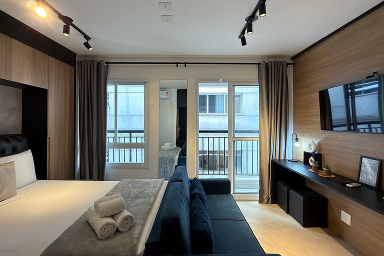 Studio moderno na Bela Vista | Av. Paulista