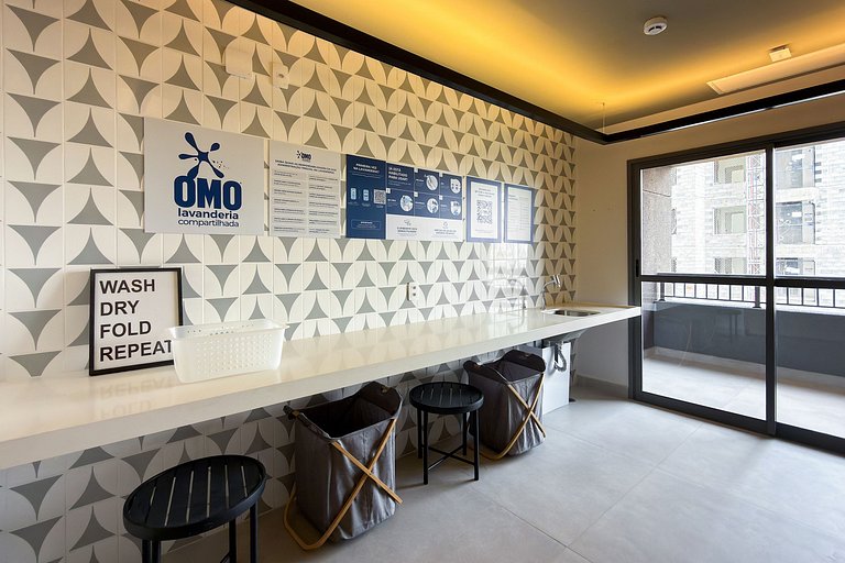 Studio charmoso no coração de Pinheiros