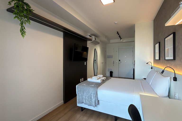 Studio charmoso no coração de Pinheiros
