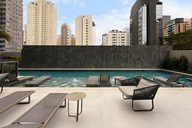 Studio Aconchegante com Lazer Completo SP
