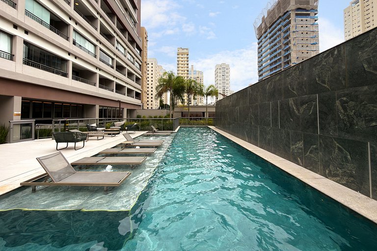 Studio Aconchegante com Lazer Completo SP