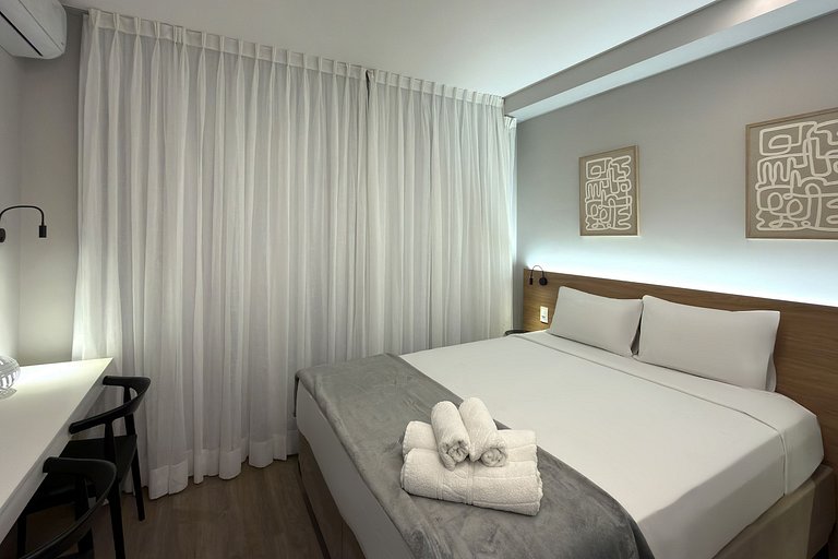 Studio Aconchegante com Lazer Completo SP