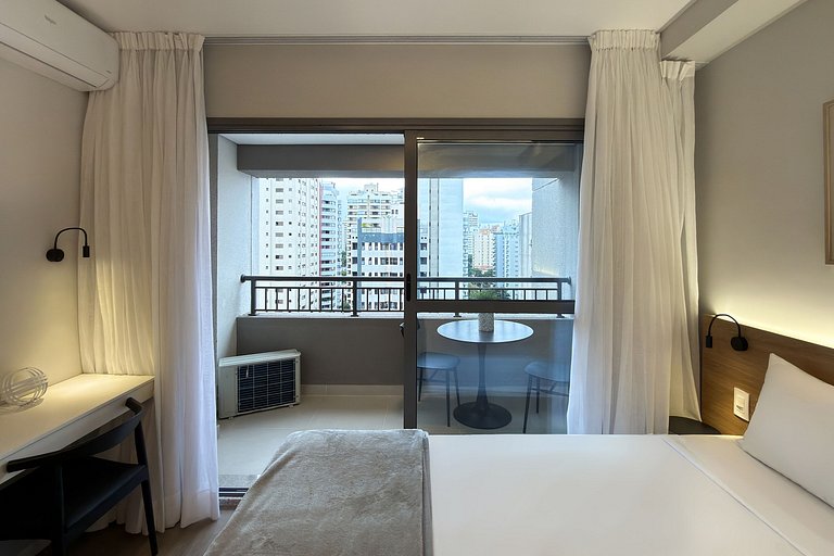 Studio Aconchegante com Lazer Completo SP