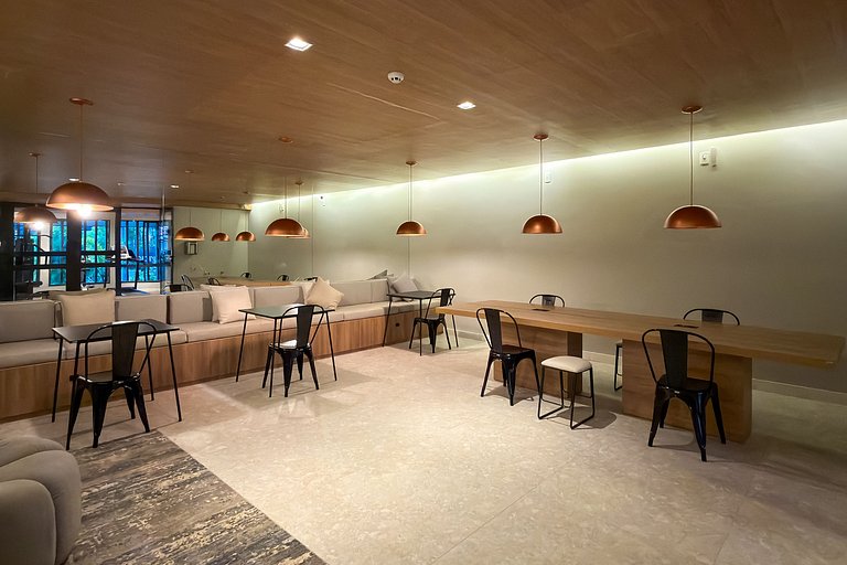 Studio Moderno para 4 em Vila Olímpia SP