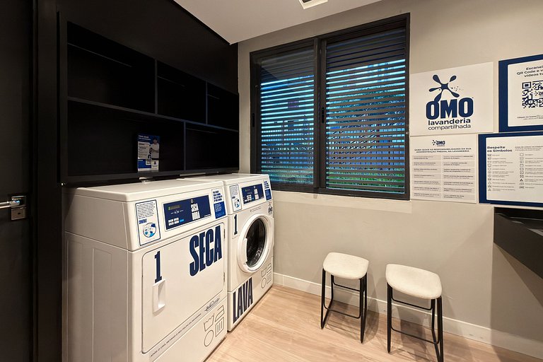 Studio Moderno para 4 em Vila Olímpia SP