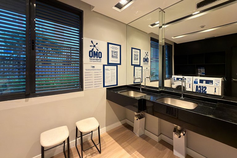 Studio Moderno para 4 em Vila Olímpia SP