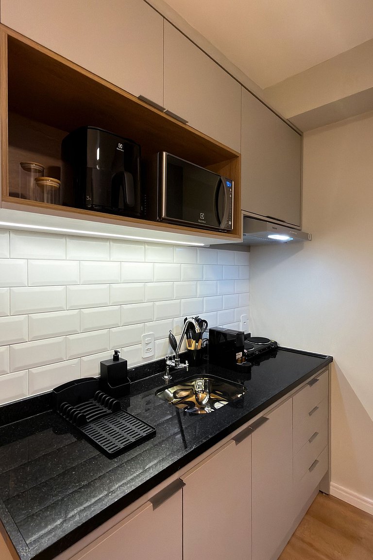 Studio Moderno para 4 em Vila Olímpia SP