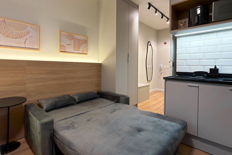 Studio Moderno para 4 em Vila Olímpia SP