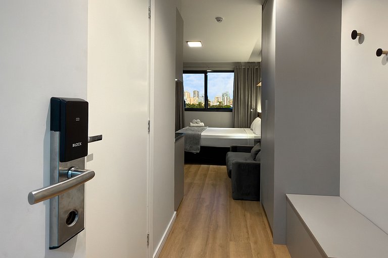 Studio Moderno para 4 em Vila Olímpia SP