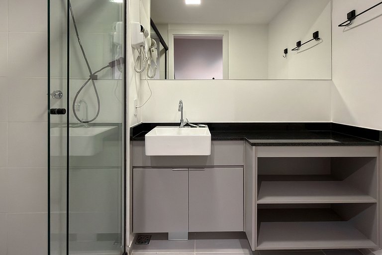 Studio Moderno para 4 em Vila Olímpia SP